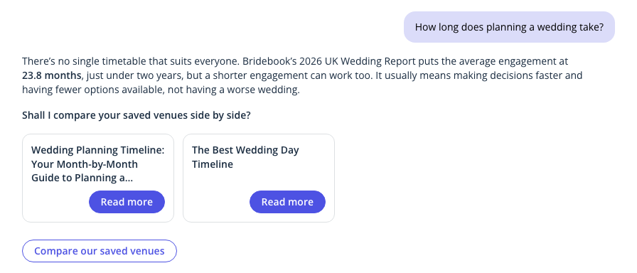 The reply to the first chip under the check-in for couple 3